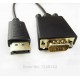 1.8 Metre Display Port To Vga Kablo V1.1 displayport vga kablo
