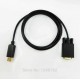 1.8 Metre Display Port To Vga Kablo V1.1 displayport vga kablo