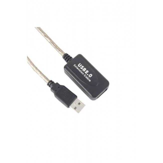 15 Metre Extension Usb Uzatma Kablosu Dişi Erkek USB 2.0 AM-FM