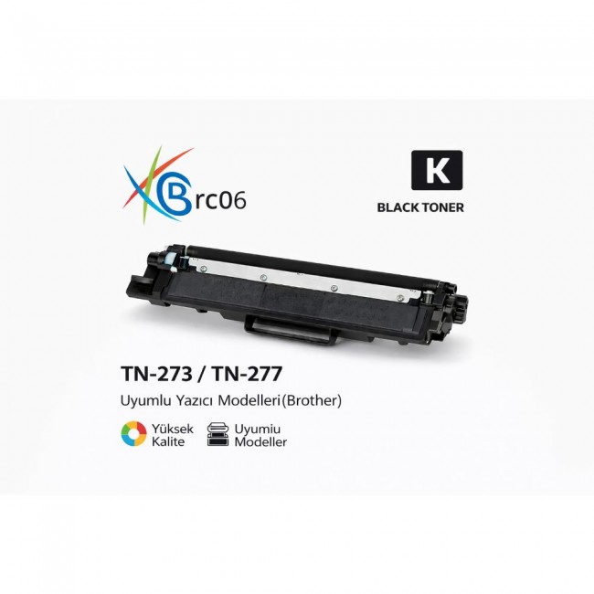 BROTHER uyumlu TN-277 Siyah Yüksek Kapasiteli Muadil Toner