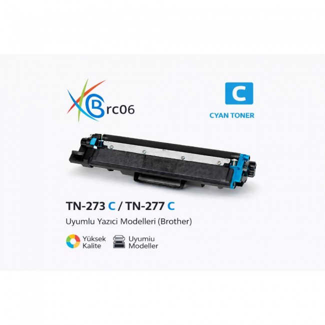 BROTHER uyumlu TN-277 Mavi Yüksek Kapasiteli Muadil Toner