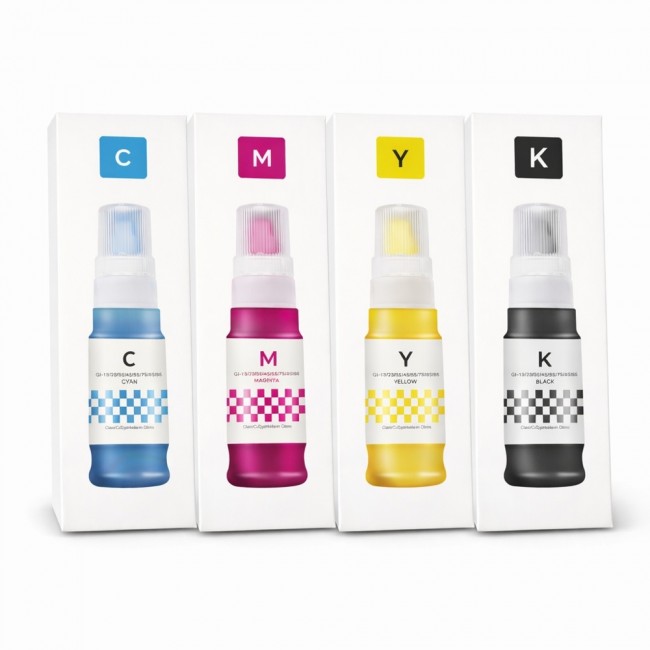 CANON UYUMLU GI-45 CMYK Takım 70ml Mürekkep
