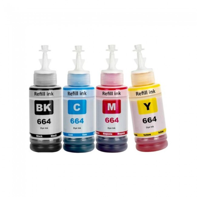 EPSON Uyumlu T664  Mürekkep Set