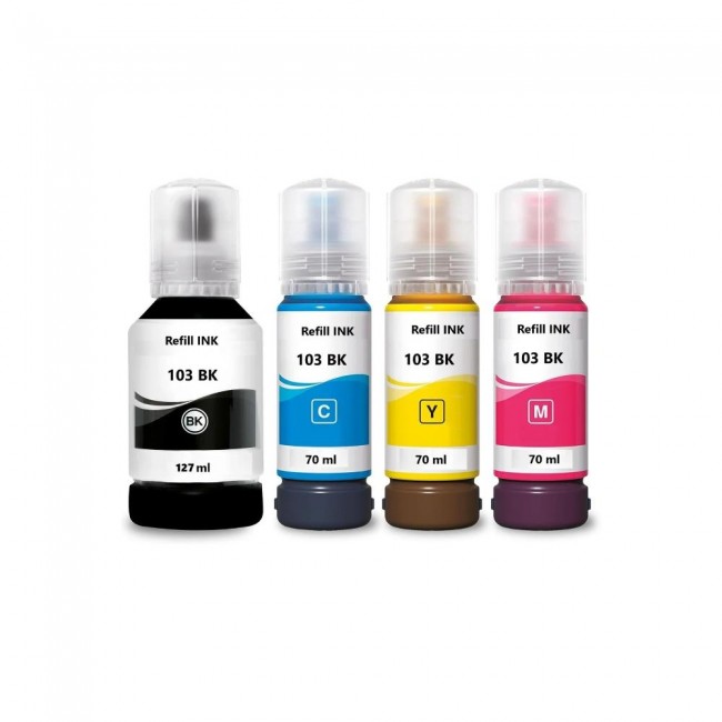 Epson 103 Uyumlu Mürekkep set L3110/L3111/L3150