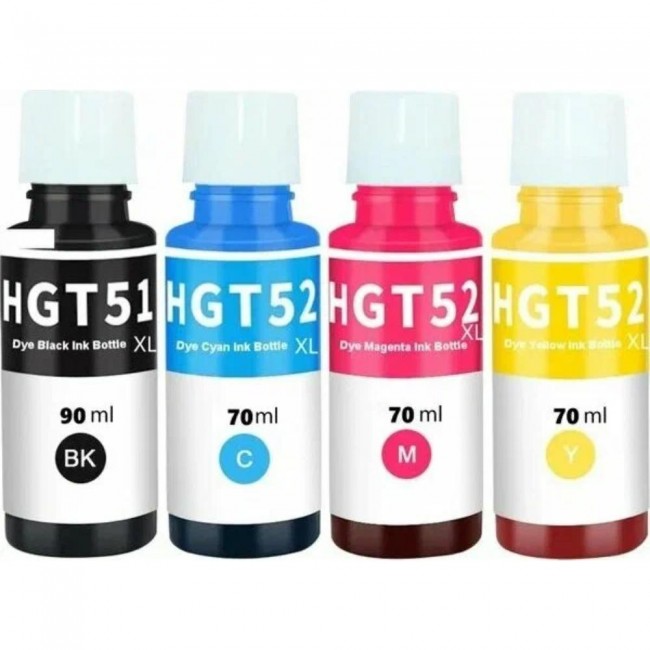 HP Uyumlu GT51XL GT52XL Mürekkep SET