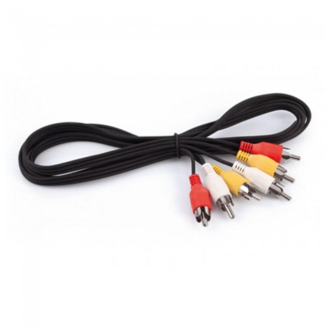 3 RCA TO 3 RCA GÖRÜNTÜ VE SES KABLOSU 1.5 METRE