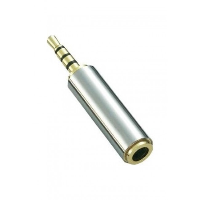 2.5mm Erkek 3.5mm Dişi 4 boğum 3 çizgi kulaklıklı mikrofon çevici 2.5mm Erkek 3.5mm Dişi 4 boğum 3 çizgi kulaklıklı mikrofon çevici