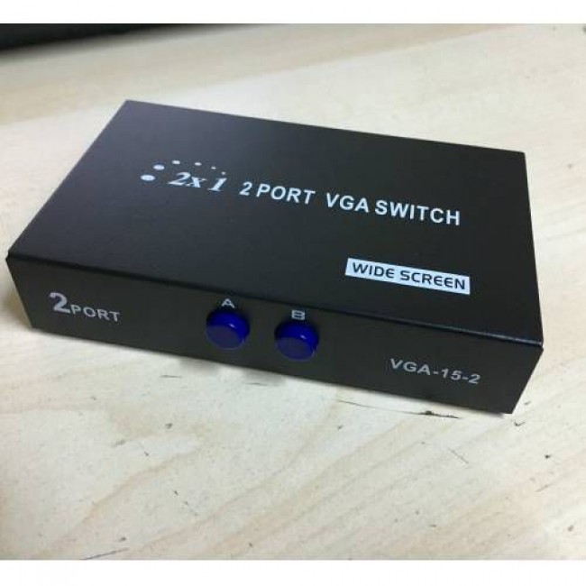 2 Port VGA Seçici Vga Switch VGA SWITCH Düğmeli Vga Çoklayıcı vga 2 Port VGA Seçici Vga Switch VGA SWITCH Düğmeli Vga Çoklayıcı vga