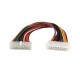 24Pin Uzatma POWER SUPLY UZATICI 24 PİN DUAL GÜÇ KAYNAĞI
