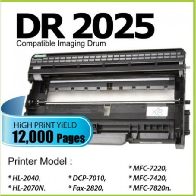 Brother DR-2025 Muadil Drum Unitesi 12K