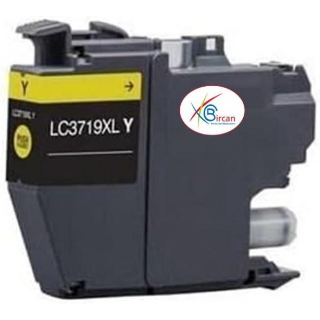 Brother Uyumlu LC-3719XL Sarı Muadil Kartuş Yüksek Kapasiteli Brother Uyumlu LC-3719XL Sarı Muadil Kartuş Yüksek Kapasiteli