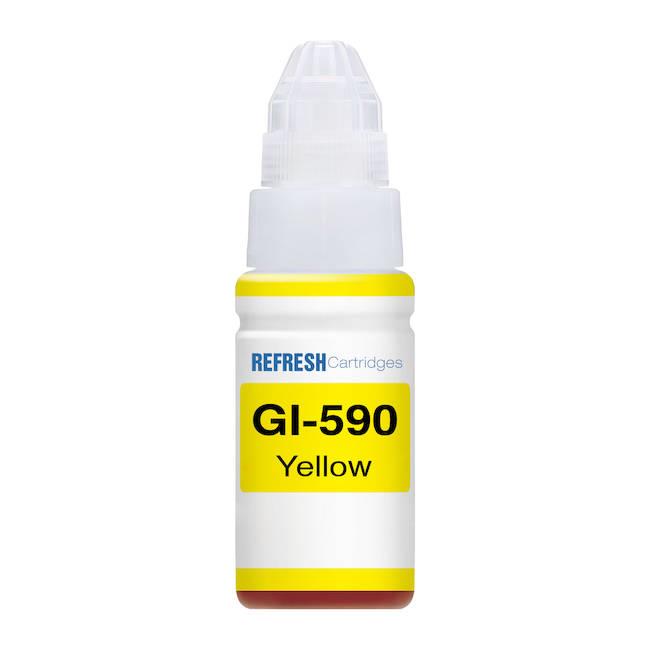 CANON GI-490Y,GI-590Y Sarı Mürekkep 70ml./Sise CANON GI-490Y,GI-590Y Sarı Mürekkep 70ml./Sise