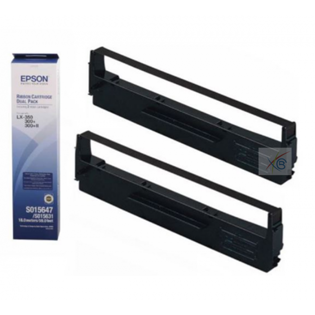 EPSON LX300-350 ORJİNAL ŞERİT 2 Lİ PAKET