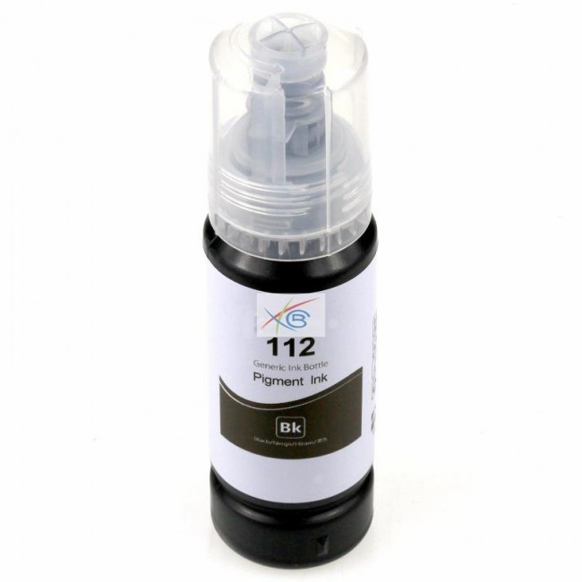 EPSON UYUMLU 112 (C13T06C14A) Pigment Siyah Mürekkep EPSON UYUMLU 112 (C13T06C14A) Pigment Siyah Mürekkep