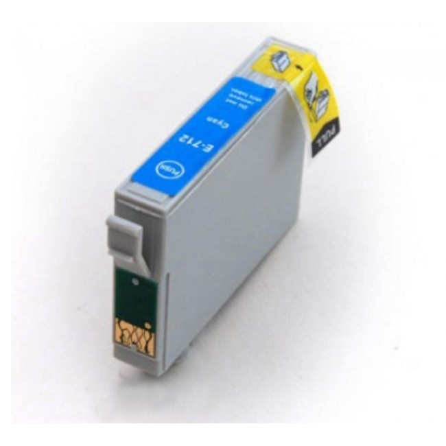 Epson Uyumlu T0712 Muadil Mavi Kartuş