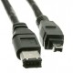 IE 1394 FIREWIRE 4Pin - 6 Pin Kablo FireWire 400 - 600 6pin 4pin