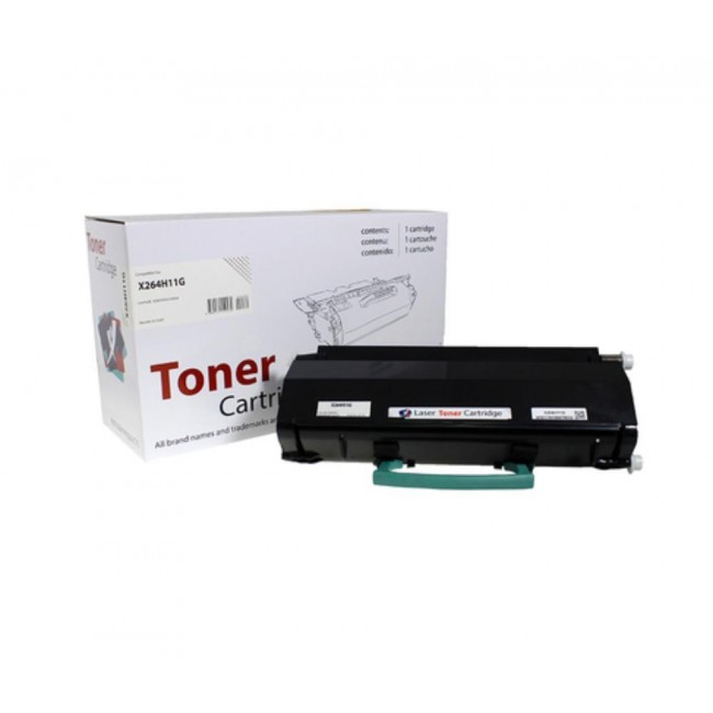 Lexmark Uyumlu X264 / X262 / X364 / X363 / X264G11G Muadil Toner