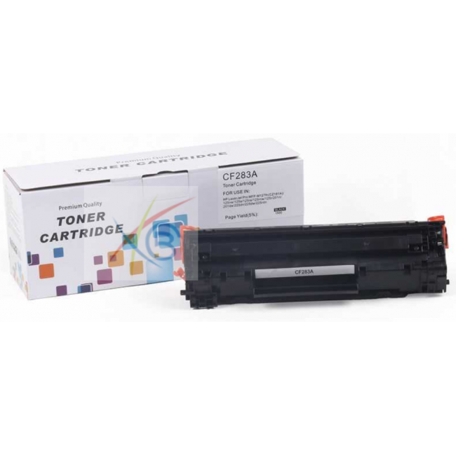 Muadil Toner Hp  CF283A / 83A SİYAH ÇİPLİ 1500 Sf.