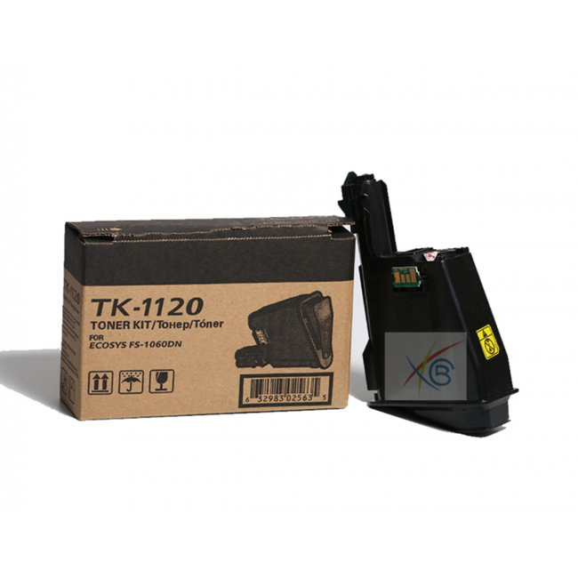 Muadil Toner Kyocera TK1120 / FS1060/FS1025/FS1125 SİYAH ÇİPLİ