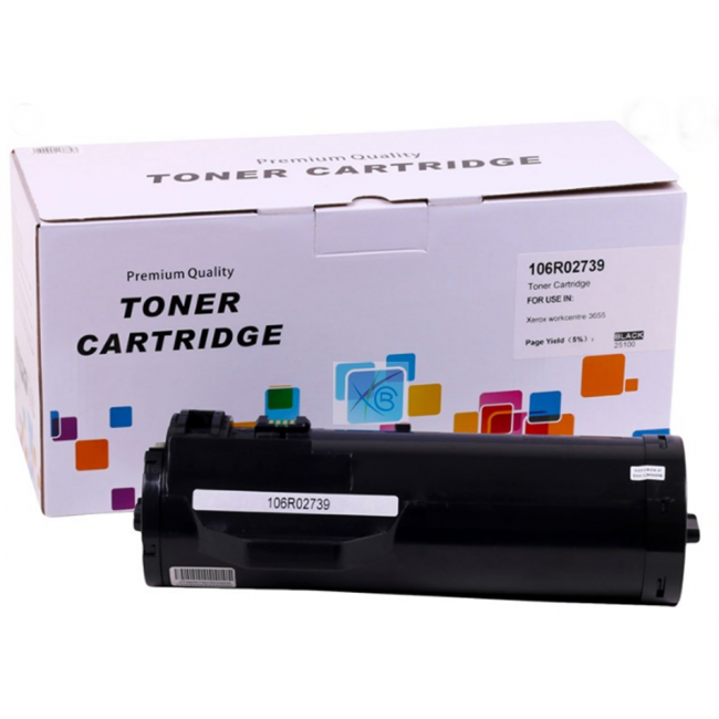 Muadil Toner Xerox 3655/106R02737 ÇİPLİ 6100 Sf.
