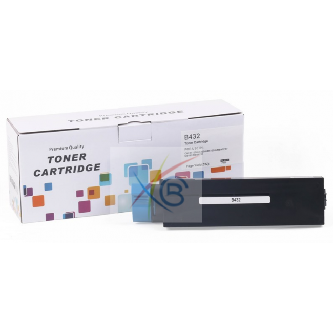 OKİ uyumlu B412-B432-B472 CHİPLİ MUADİL TONER (7.000 SAYFA)