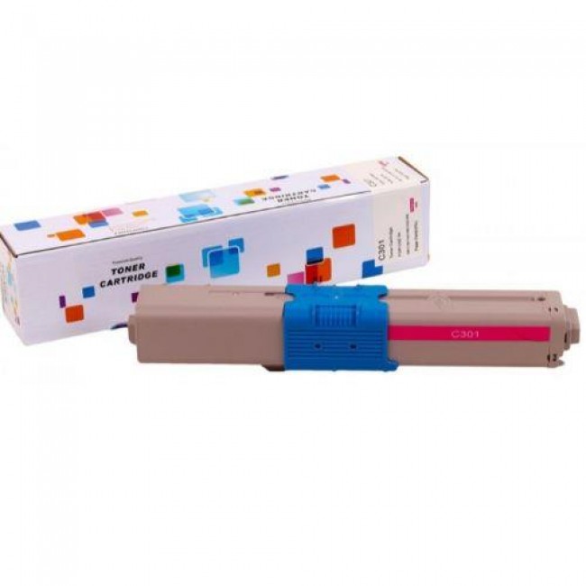 OKİ Uyumlu C301/C321 Muadil Kırmızı toner