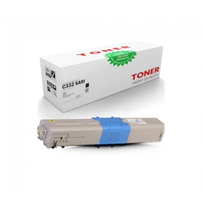 OKİ C332 / MC363 UYUMLU MUADİL TONER Sarı OKİ C332 / MC363 UYUMLU MUADİL TONER Sarı